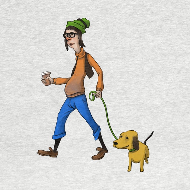 Hipster Goofy Shirt by idrawcartoons